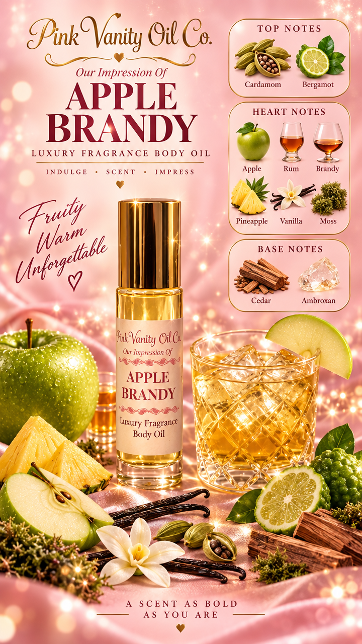 Apple Brandy Type Perfume Fragrance Oil