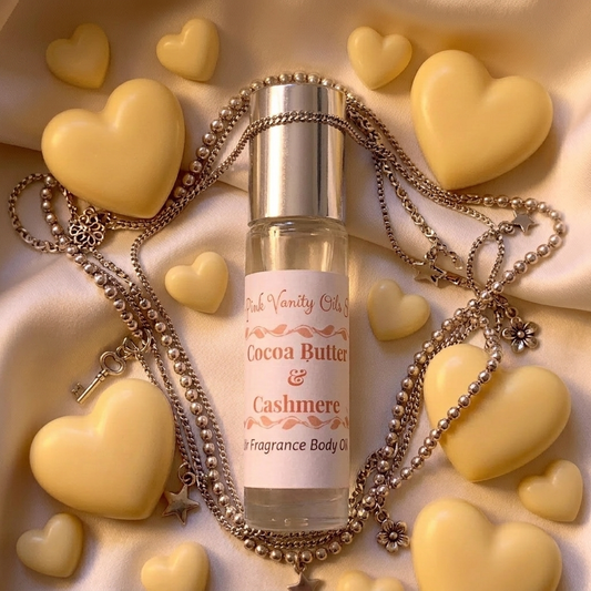 Cocoa Butter & Cashmere Perfume Fragrance Body Oil