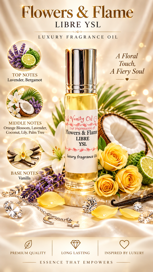 PVO_Flowérs and Flames Type Perfume Fragrance Oil