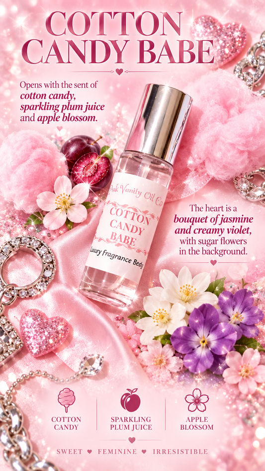 Cotton Candy Babe Perfume Fragrance Oil