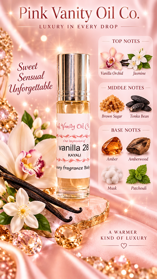 PVO_Vanilla 28 Type Perfume Fragrance Oil