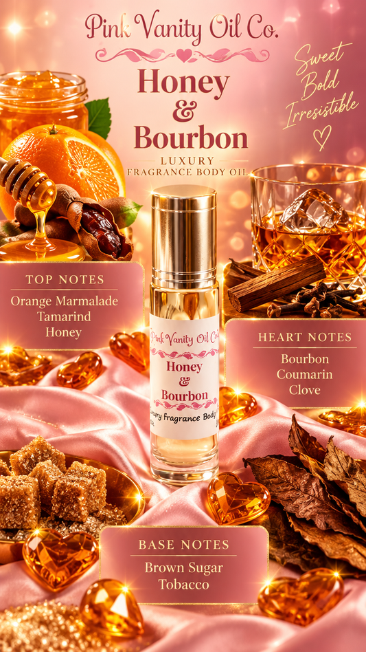 Honey & Bourbon Perfume Fragrance Oil