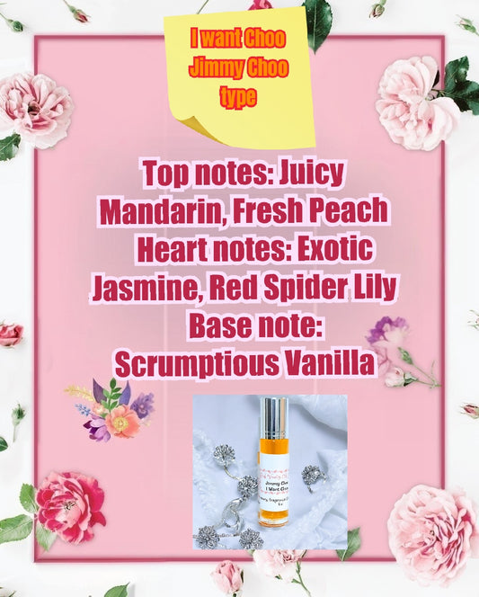 PVO_JC I want Choo Perfume Fragrance Oil