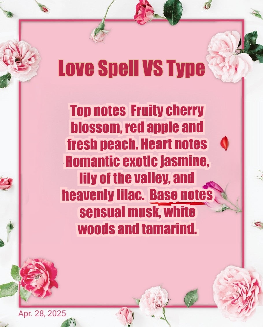 PVO_Love Spell Perfume Fragrance Oil