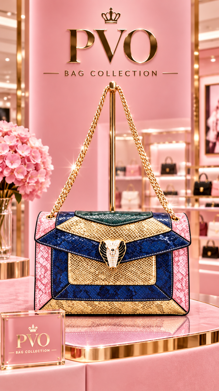 Bree Multi Color Vegan Crossbody bag