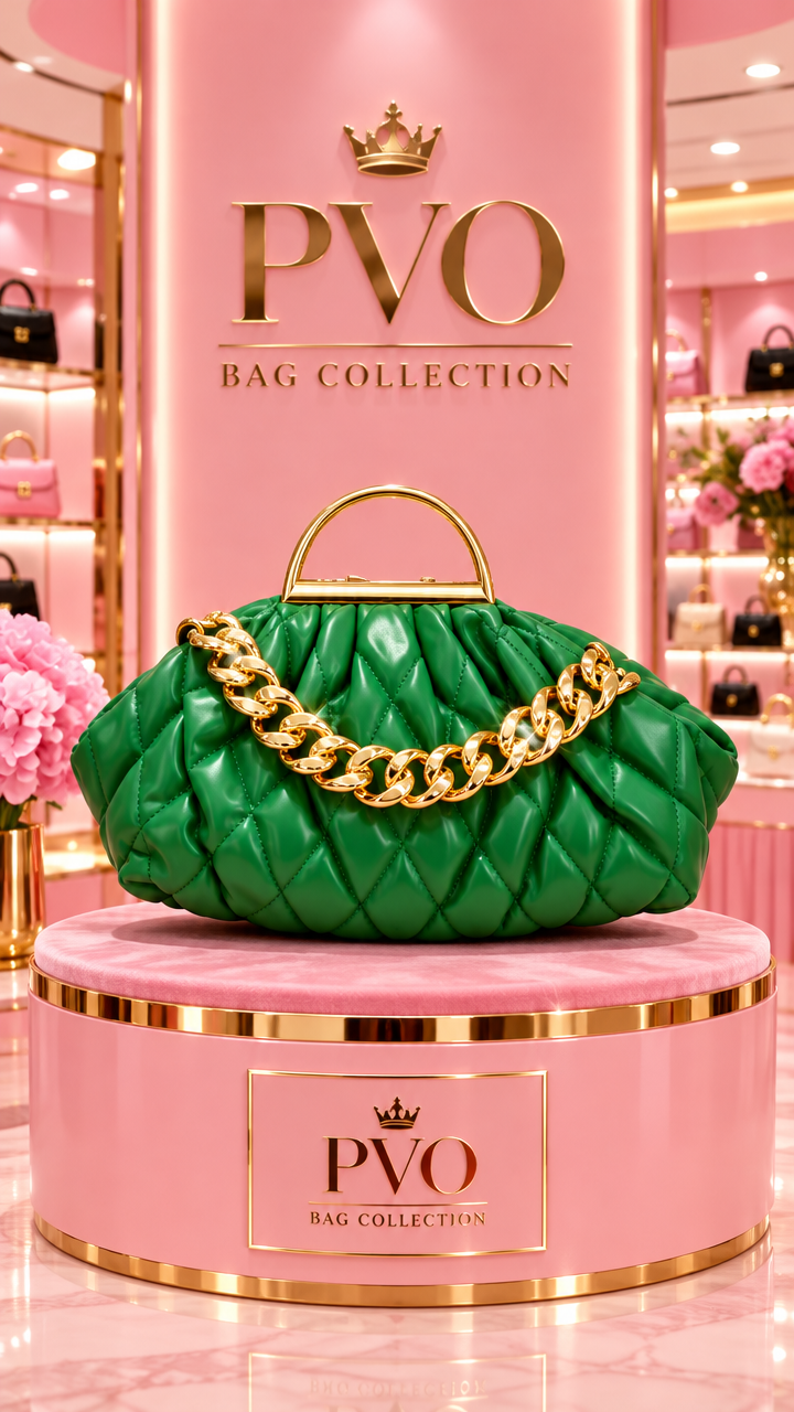 Anais Chunky Gold Chain Handbag