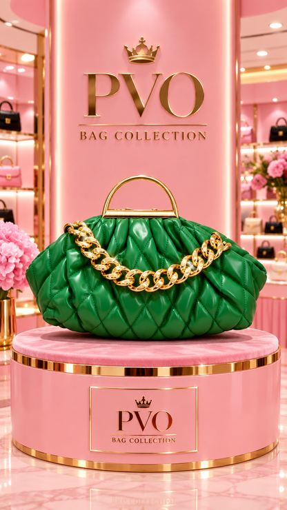Anais Chunky Gold Chain Handbag