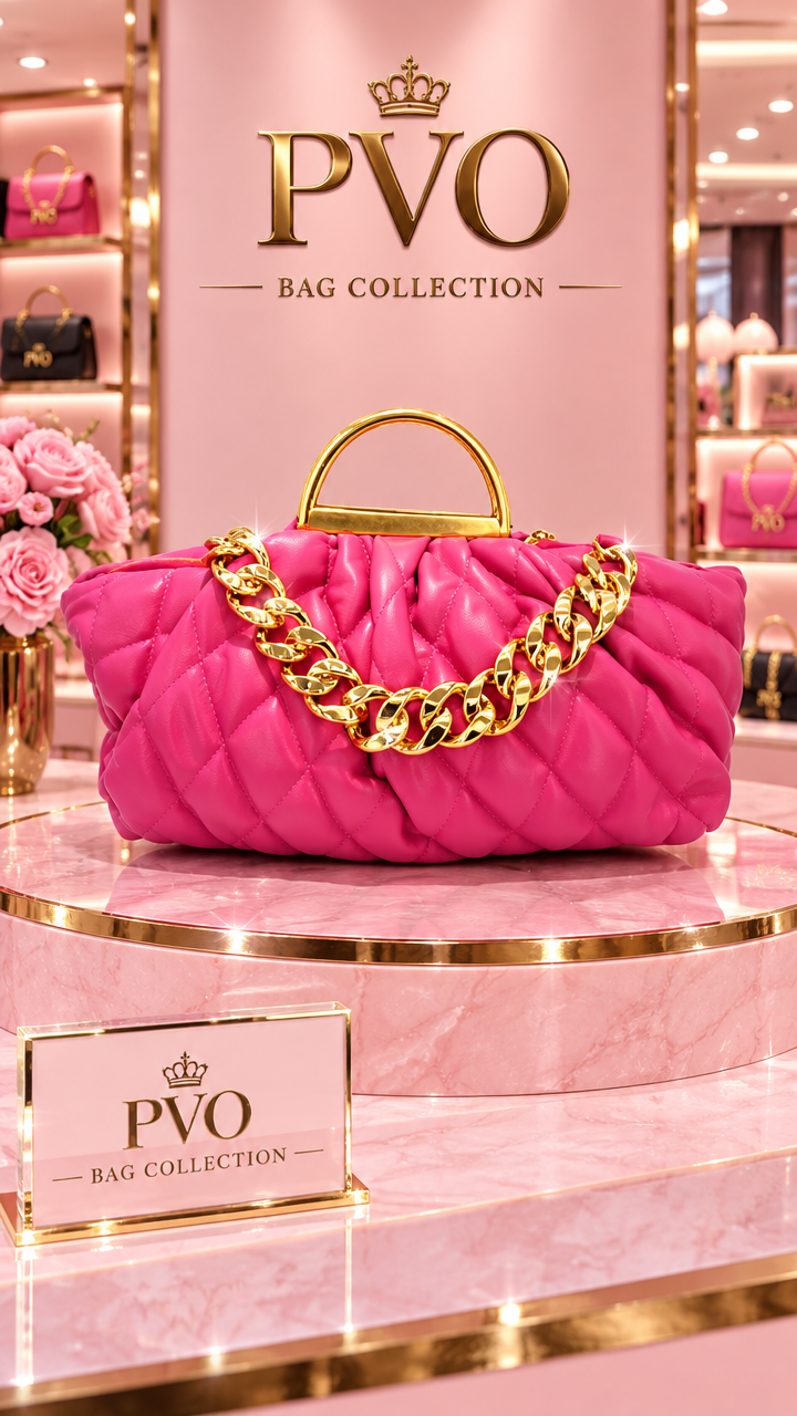 Anais Chunky Gold Chain Handbag