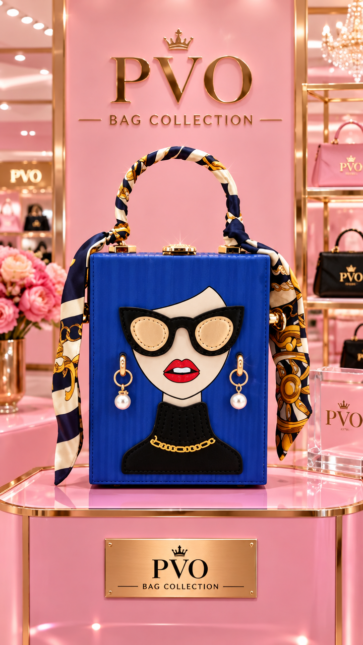 The Penelope Cute Face Crossbody Bag