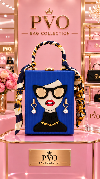 The Penelope Cute Face Crossbody Bag