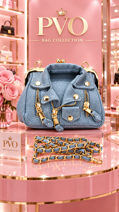 The Darcy Denim Crossbody Bag