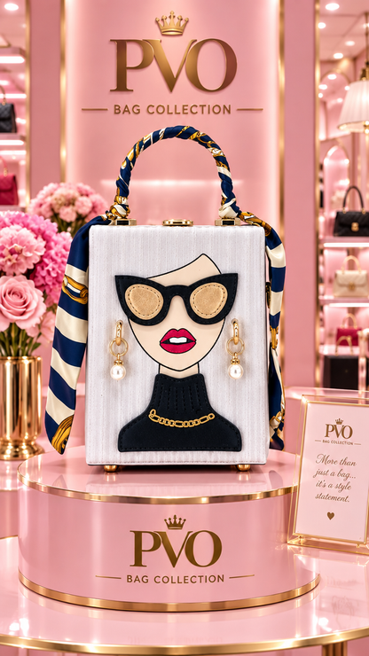 The Penelope Cute Face Crossbody Bag