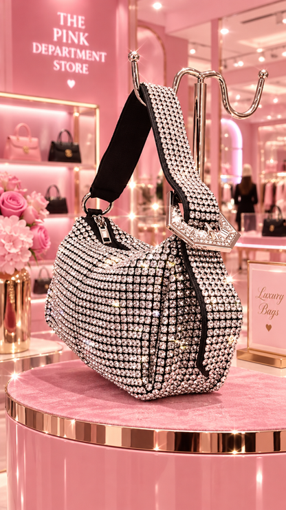 Estelle Crystal Embellished Handbag