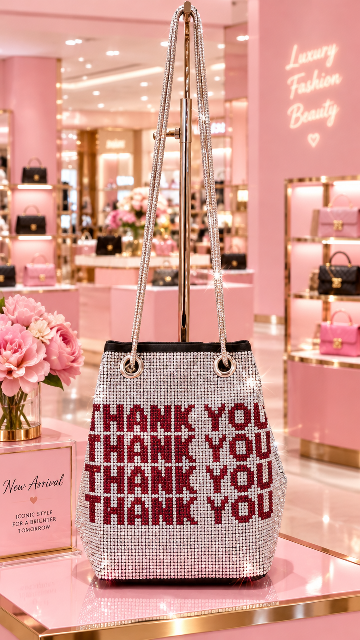 Mariah Metal Long strap handbag