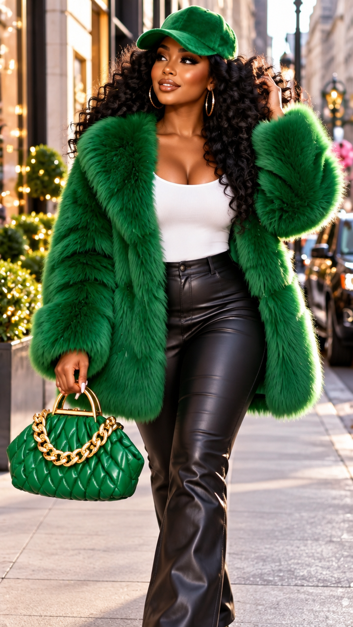 Anais Chunky Gold Chain Handbag