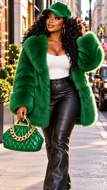 Anais Chunky Gold Chain Handbag