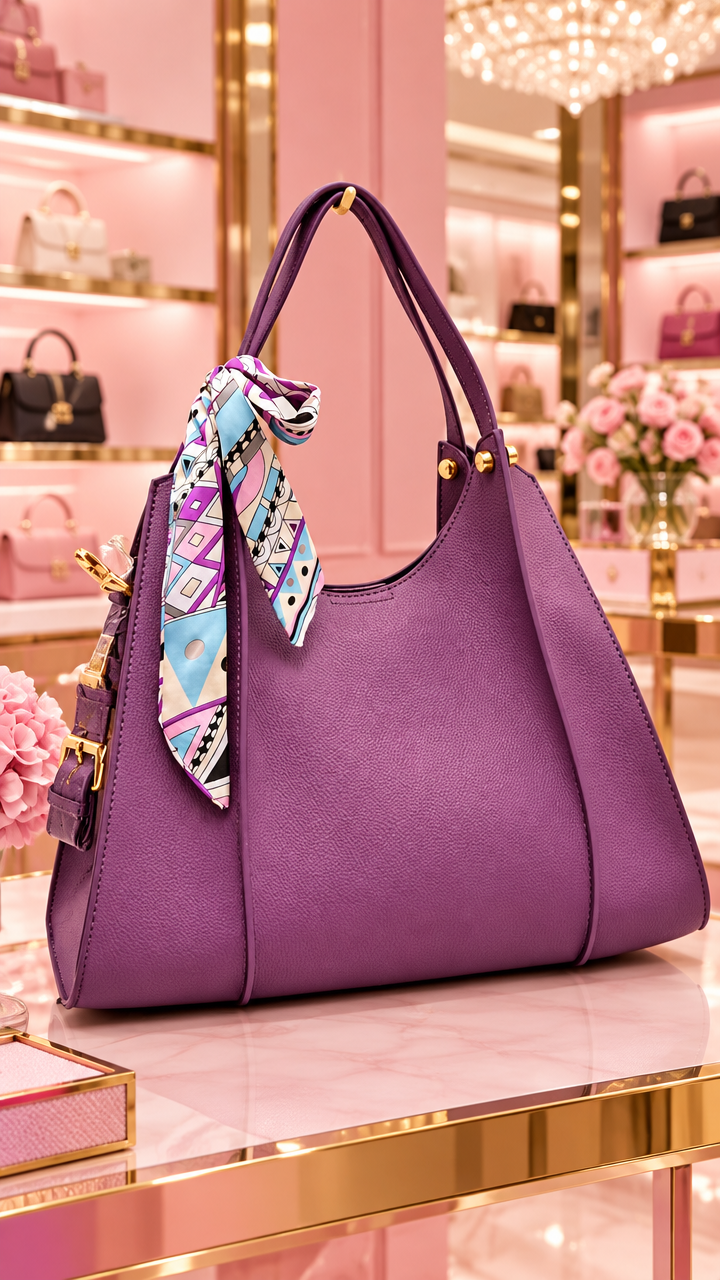 The Jayda Scarf Tie  Handbag