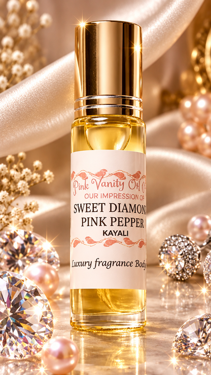 PVO_Sweet Diamond Pink Pepper Type Perfume Fragrance Oil