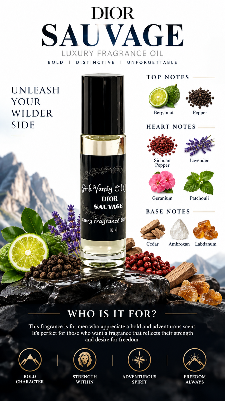 PVO_Sauvage Type Perfume Fragrance Oil
