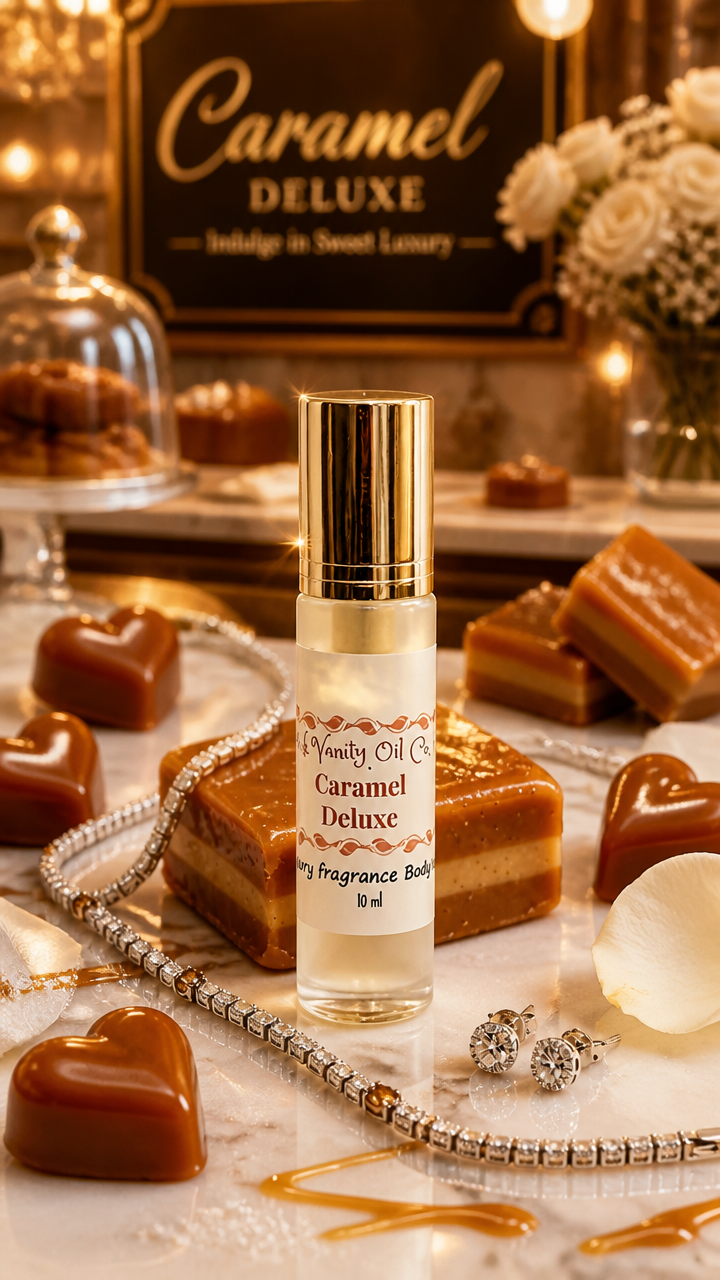 Caramel Deluxe Perfume Fragrance Oil.