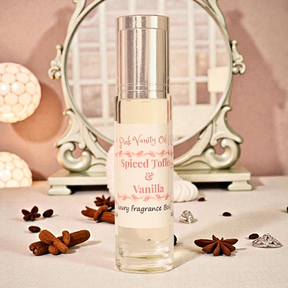 Spiced Toffee & Vanilla Perfume Fragrance oil
