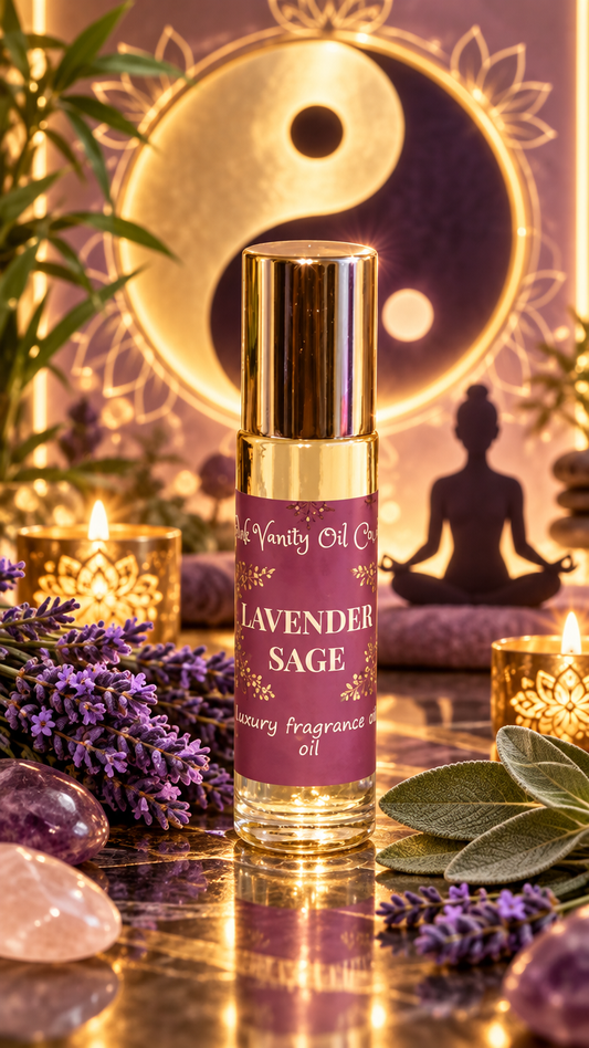 Lavender and Sage Perfume Fragrance body oil