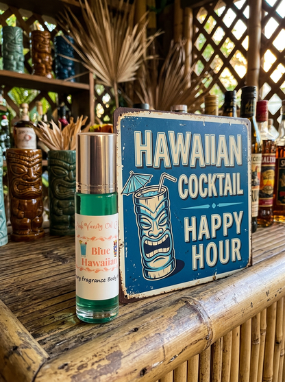 Blue Hawaiian Cocktail Inspired Fragrance Oil