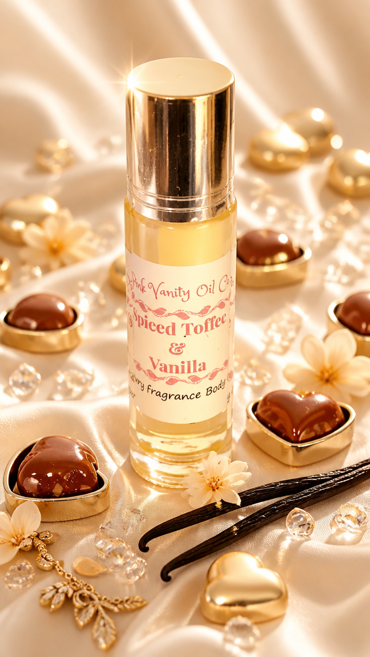 Spiced Toffee & Vanilla Perfume Fragrance oil