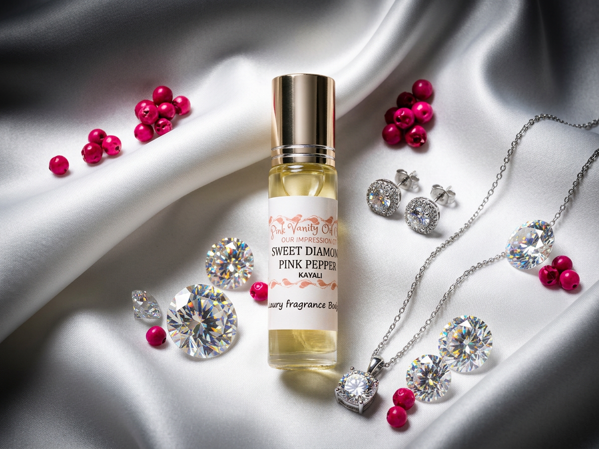 PVO_Sweet Diamond Pink Pepper Type Perfume Fragrance Oil