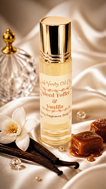 Spiced Toffee & Vanilla Perfume Fragrance oil