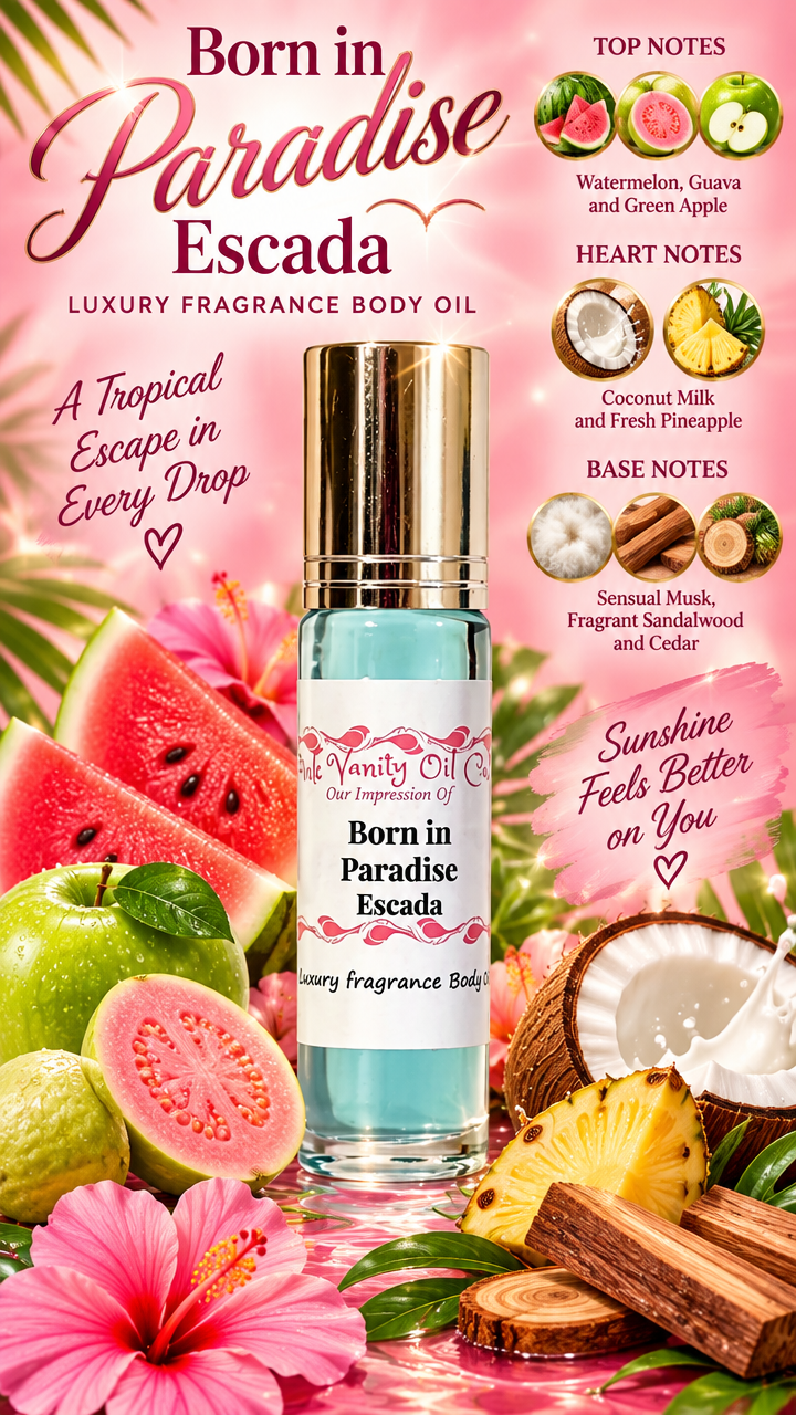 PVO_Born In Paradise Type Perfume Fragrance Oil