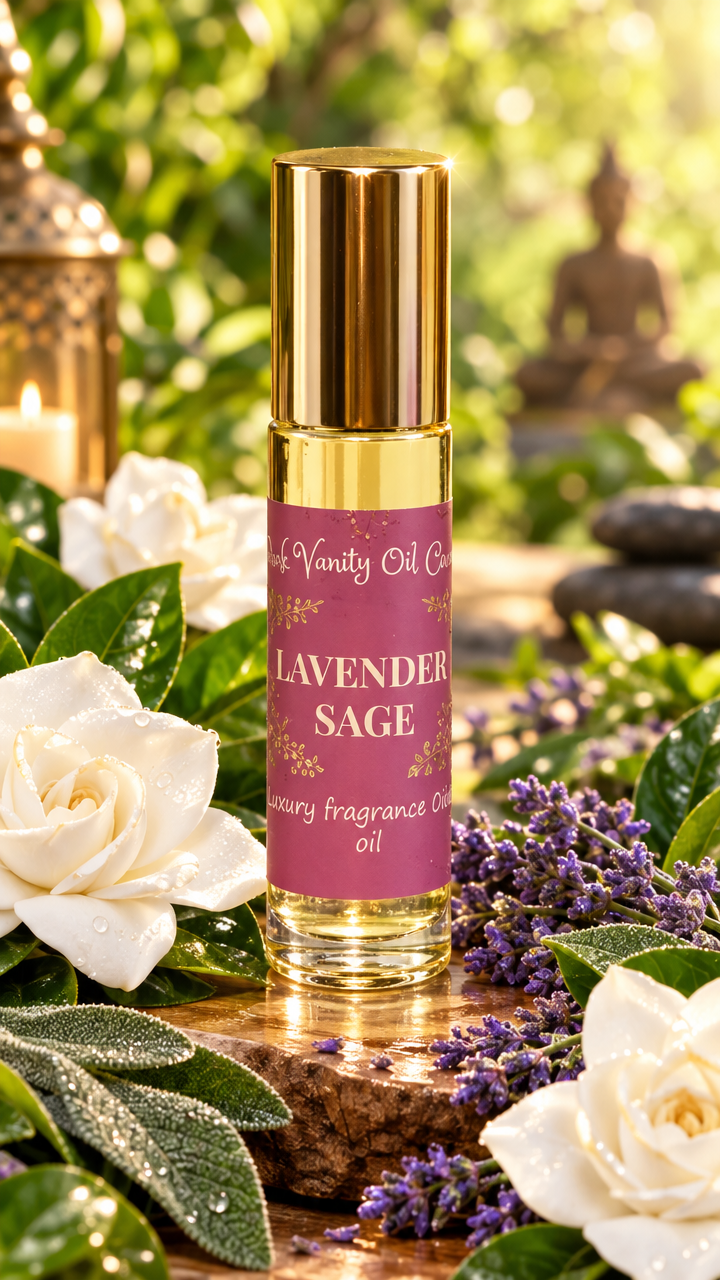 Lavender and Sage Perfume Fragrance body oil