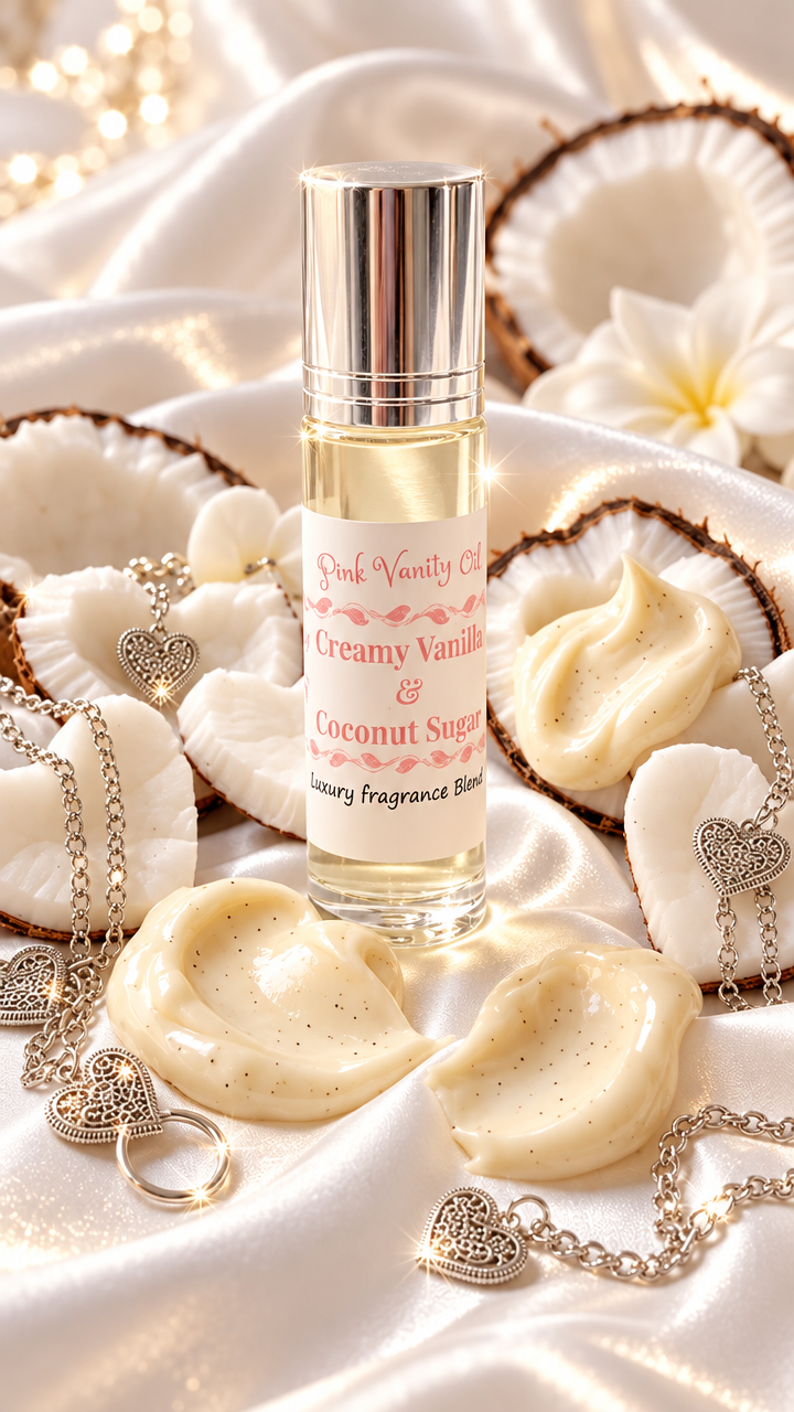 Creamy Vanilla & Coconut Sugar Perfume Fragrance Oil