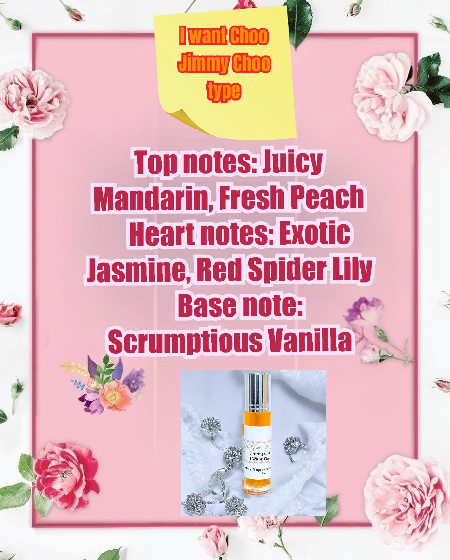 PVO_JC I want Choo  Perfume Fragrance Oil