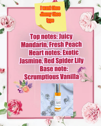 PVO_JC I want Choo  Perfume Fragrance Oil