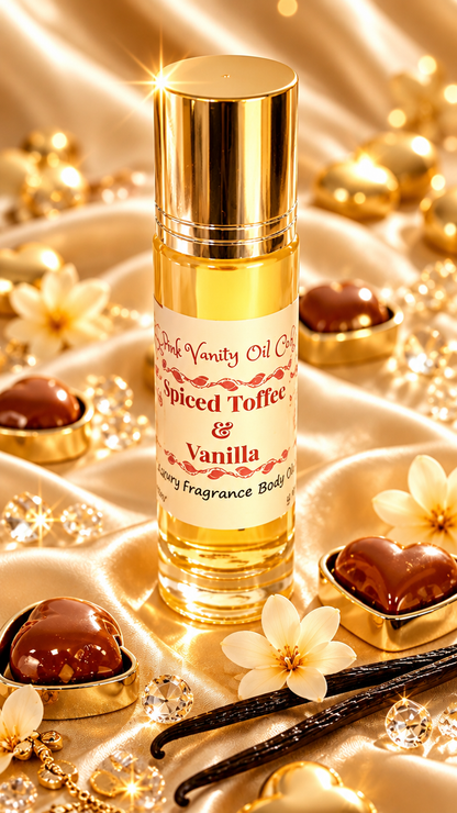 Spiced Toffee & Vanilla Perfume Fragrance oil