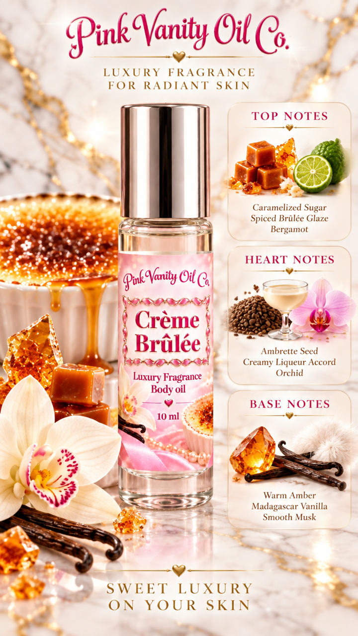 Creme Brulee Perfume Fragrance Body oil