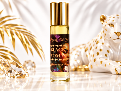 Black Women Perfume Fragrance body oil