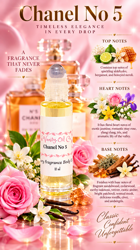 PVO_No.5 Channel Perfume Fragrance Oil