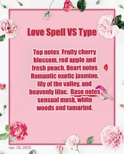 PVO_Love Spell Perfume Fragrance Oil