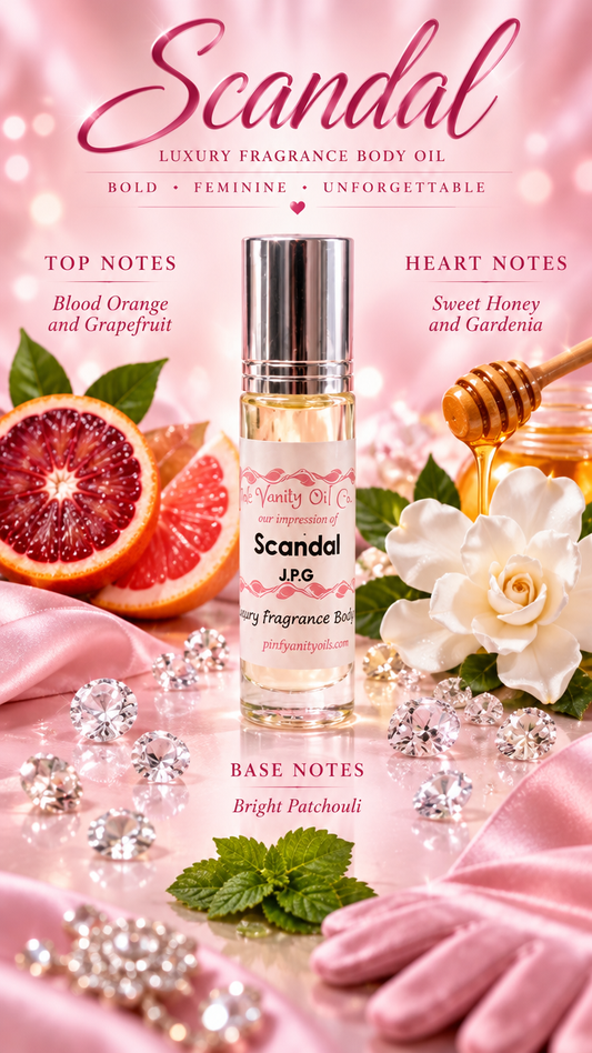 PVO_Scandal Type Perfume Fragrance Oil